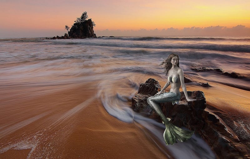 Mermaid Seashell Necklace